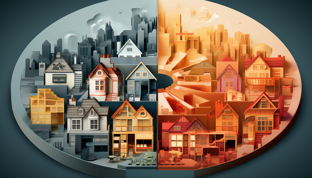 Comparaison entre l'investissement immobilier traditionnel et l'investissement immobilier fractionné